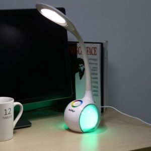 Lampara De Escritorio Led, - Diseño Exclusivo Base Colores