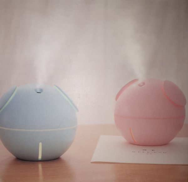 Mini Humidificador Luz - Forma De Chanchito