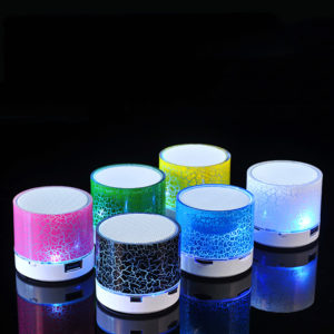 Parlante Bluetooh Inalambrico Con Luces, Radio, Manos Libres