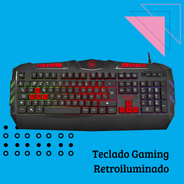 Teclado Usb Gaming Retroiluminado