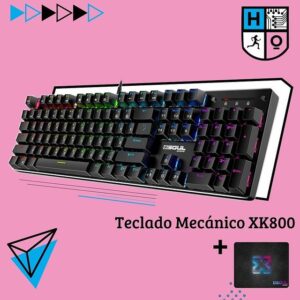 Teclado Mecánico Xk800 Gaming