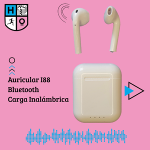 Auricular I88 Bluetooth Carga Inalambrica Y Touch